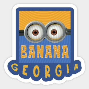 MINIONS USA GEORGIA Sticker